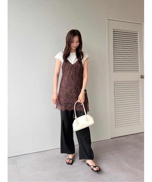 titivate(ティティベイト)の「カーブシルエットスラックスパンツ(その他パンツ・レディース・グレー/ベージュ/ブラック/アイボリー・SP/L/M/S)」の18枚目の写真