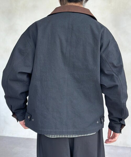 CPCM（シーピーシーエム）の「【U.S. POLO ASSN.】ワークジャケット（ブルゾン・メンズ・アイボリー/ブラック/ネイビー/キャメル・MEDIUM/LARGE）」の14枚目の写真