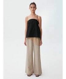 ECOMMAE（イコンマイ）の「WAVE WIDE PANTS (BEIGE)（その他パンツ）」