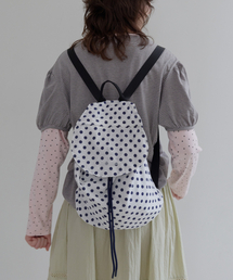 FUN FROM FUN（ファンフロムファン）の「Easy Dot Backpack (White)（バックパック/リュック）」