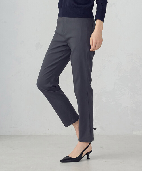 COMME CA MODELS(コムサモデルズ)の「【美しいベーシックパンツ】ハイテンションパンツ(その他パンツ・レディース・ブラック/チャコール/ベージュ/グリーン・XX-SMALL/X-SMALL/SMALL/MEDIUM/LARGE/X-LARGE/XX-LARGE)」の11枚目の写真