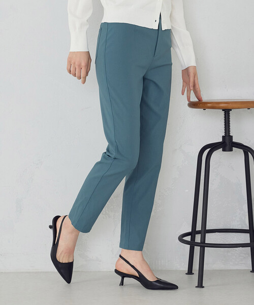 COMME CA MODELS(コムサモデルズ)の「【美しいベーシックパンツ】ハイテンションパンツ(その他パンツ・レディース・ブラック/チャコール/ベージュ/グリーン・XX-SMALL/X-SMALL/SMALL/MEDIUM/LARGE/X-LARGE/XX-LARGE)」の20枚目の写真