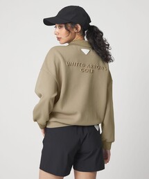 UNITED ARROWS GOLF（ユナイテッドアローズゴルフ）の「ウィメンズ エンボス  衿付き スウェット プルオーバー（スウェット）」