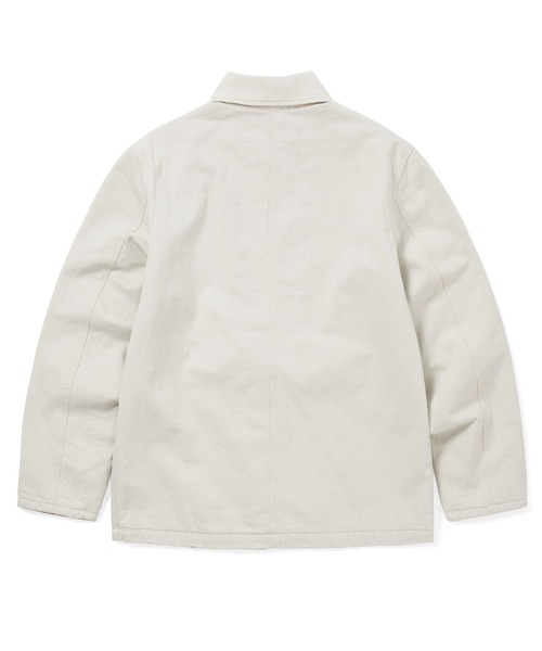 thisisneverthat（ディスイズネバーザット）の「【日本限定】TNT DICKIES Denim Chore Jacket（デニムジャケット・メンズ・インディゴブルー/アイボリー・S/M/L/XL）」の14枚目の写真