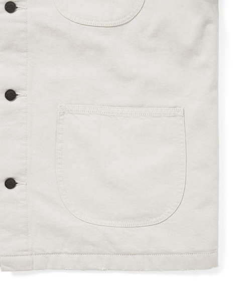thisisneverthat（ディスイズネバーザット）の「【日本限定】TNT DICKIES Denim Chore Jacket（デニムジャケット・メンズ・インディゴブルー/アイボリー・S/M/L/XL）」の16枚目の写真