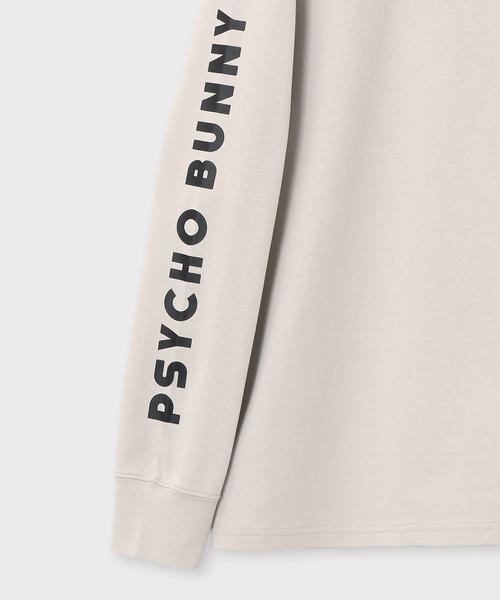 Psycho Bunny(サイコバニー)の「3BUNNYアームロゴ ロングスリーブTシャツ(Tシャツ/カットソー・メンズ・ライトグレー/ブラック・SMALL/MEDIUM/LARGE/X-LARGE)」の13枚目の写真