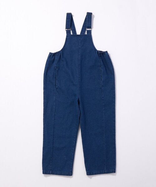 CIAOPANIC TYPY(チャオパニックティピー)の「《WEB限定》【KIDS】(ユニセックス)デニムサロペット(ジュニアサイズあり)(サロペット/オーバーオール・キッズ・ネイビー/サックスブルー・150/130/110)」の6枚目の写真