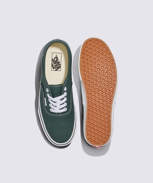 VANS(バンズ)の「オーセンティック / Authentic COLOR THEORY Scarab VN000D7YPRM1(スニーカー・メンズ・ダークグリーン・12/5.5/5/11)」の3枚目の写真