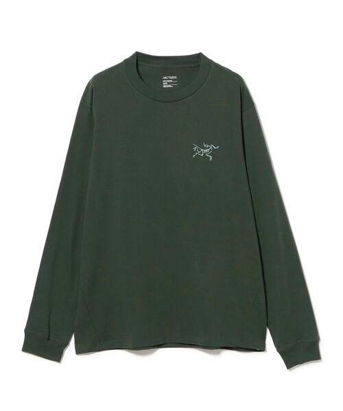 ARC'TERYX(アークテリクス)の「ARC’TERYX / Kragg Cotton LS(Tシャツ/カットソー・メンズ・ホワイト/ブラック/ダークグリーン・SMALL/X-LARGE/LARGE/MEDIUM)」の3枚目の写真