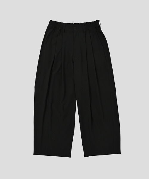 Kelen(ケレン)の「mp14638- WINTON COCOON TROUSER コクーントラウザーパンツ(KLM26SPT1154)(その他パンツ・メンズ・ブラック/グリーン・38/40/42)」の1枚目の写真