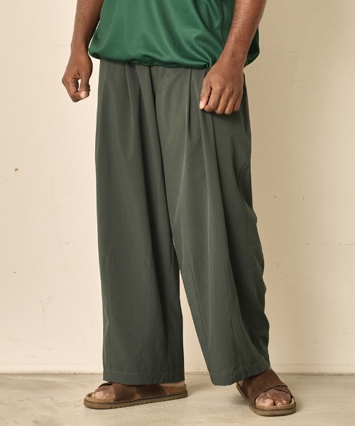 Kelen(ケレン)の「mp14638- WINTON COCOON TROUSER コクーントラウザーパンツ(KLM26SPT1154)(その他パンツ・メンズ・ブラック/グリーン・38/40/42)」の4枚目の写真