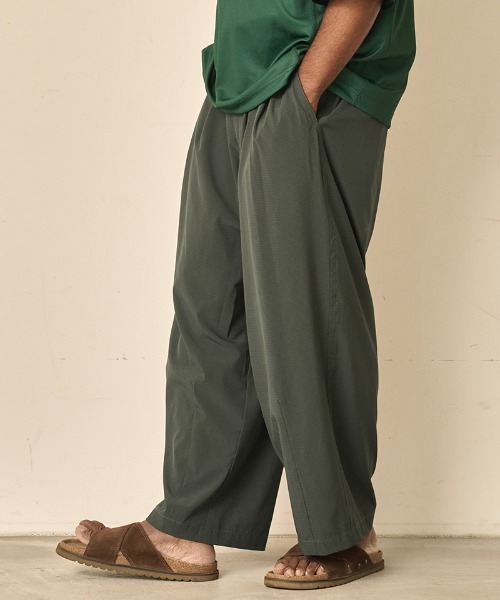 Kelen(ケレン)の「mp14638- WINTON COCOON TROUSER コクーントラウザーパンツ(KLM26SPT1154)(その他パンツ・メンズ・ブラック/グリーン・38/40/42)」の5枚目の写真