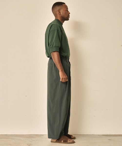 Kelen(ケレン)の「mp14638- WINTON COCOON TROUSER コクーントラウザーパンツ(KLM26SPT1154)(その他パンツ・メンズ・ブラック/グリーン・38/40/42)」の11枚目の写真