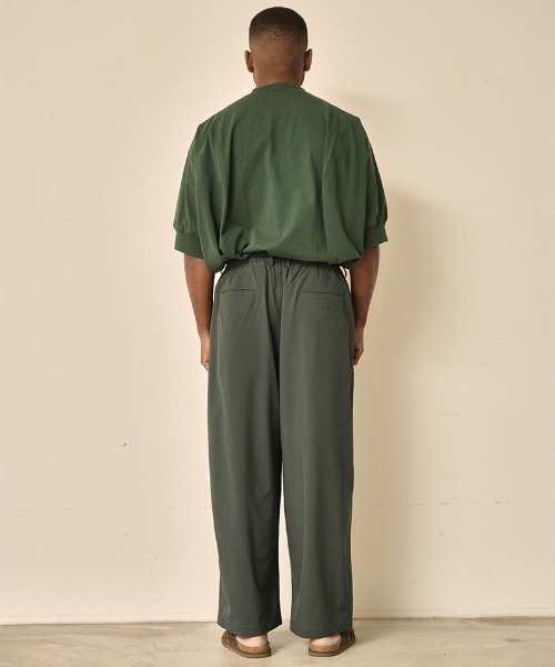 Kelen(ケレン)の「mp14638- WINTON COCOON TROUSER コクーントラウザーパンツ(KLM26SPT1154)(その他パンツ・メンズ・ブラック/グリーン・38/40/42)」の12枚目の写真