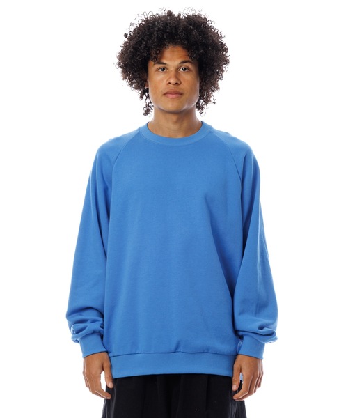 Sandinista(サンディニスタ)の「Raglan Sweatshirt / 裏毛ラグラントレーナー(スウェット・メンズ・イエロー/グリーン/グレー/ブルー・SMALL/MEDIUM/LARGE)」の11枚目の写真