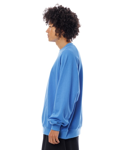 Sandinista(サンディニスタ)の「Raglan Sweatshirt / 裏毛ラグラントレーナー(スウェット・メンズ・イエロー/グリーン/グレー/ブルー・SMALL/MEDIUM/LARGE)」の12枚目の写真