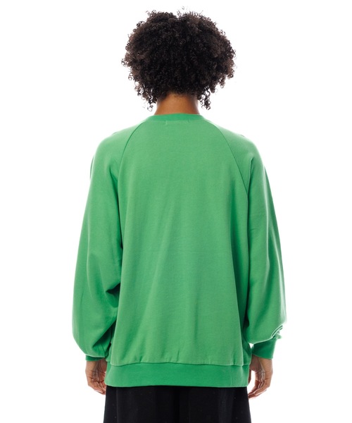 Sandinista(サンディニスタ)の「Raglan Sweatshirt / 裏毛ラグラントレーナー(スウェット・メンズ・イエロー/グリーン/グレー/ブルー・SMALL/MEDIUM/LARGE)」の10枚目の写真