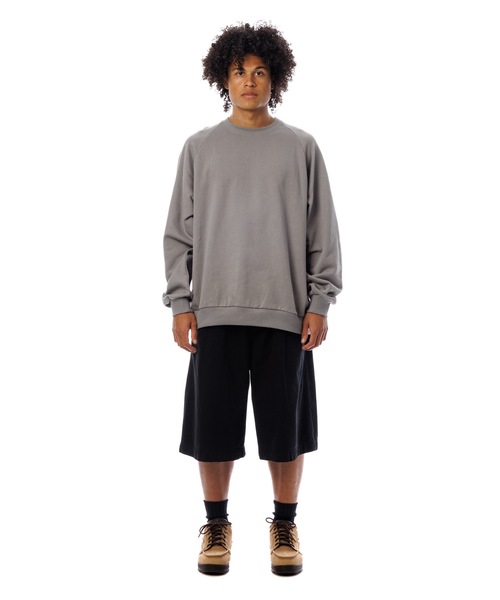 Sandinista(サンディニスタ)の「Raglan Sweatshirt / 裏毛ラグラントレーナー(スウェット・メンズ・イエロー/グリーン/グレー/ブルー・SMALL/MEDIUM/LARGE)」の17枚目の写真