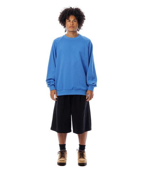 Sandinista(サンディニスタ)の「Raglan Sweatshirt / 裏毛ラグラントレーナー(スウェット・メンズ・イエロー/グリーン/グレー/ブルー・SMALL/MEDIUM/LARGE)」の18枚目の写真