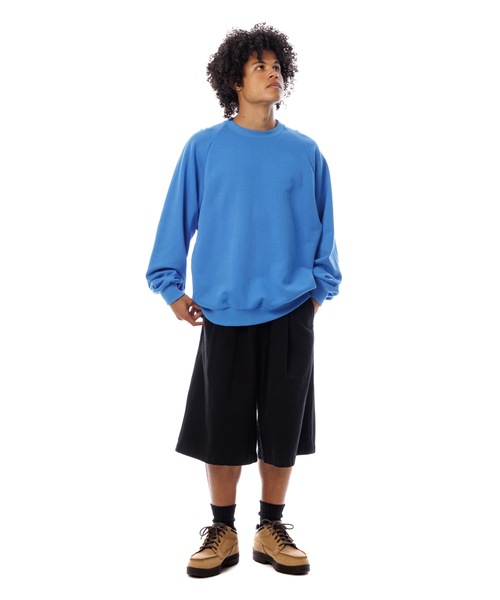 Sandinista(サンディニスタ)の「Raglan Sweatshirt / 裏毛ラグラントレーナー(スウェット・メンズ・イエロー/グリーン/グレー/ブルー・SMALL/MEDIUM/LARGE)」の19枚目の写真