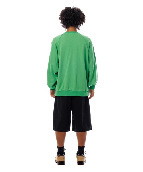 Sandinista(サンディニスタ)の「Raglan Sweatshirt / 裏毛ラグラントレーナー(スウェット・メンズ・イエロー/グリーン/グレー/ブルー・SMALL/MEDIUM/LARGE)」の22枚目の写真