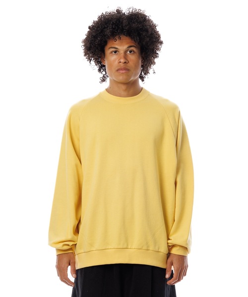 Sandinista(サンディニスタ)の「Raglan Sweatshirt / 裏毛ラグラントレーナー(スウェット・メンズ・イエロー/グリーン/グレー/ブルー・SMALL/MEDIUM/LARGE)」の14枚目の写真