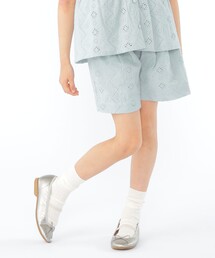 SHIPS | SHIPS KIDS:100~130cm / レース エンブロイダリー ショート パンツ(その他パンツ)
