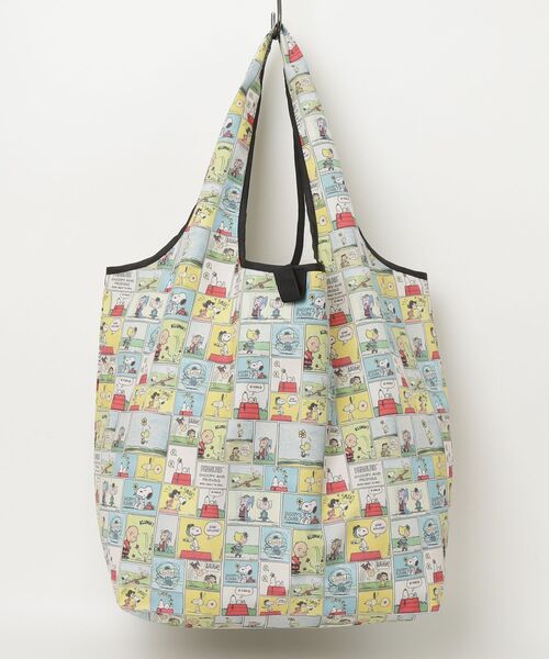 FRUIT OF THE LOOM(フルーツオブザルーム)の「【FRUIT OF THE LOOM/フルーツオブザルーム】FRUIT OF THE LOOM x PEANUTS エコバッグL2(エコバッグ/サブバッグ・レディース・イエロー・FREE)」の2枚目の写真
