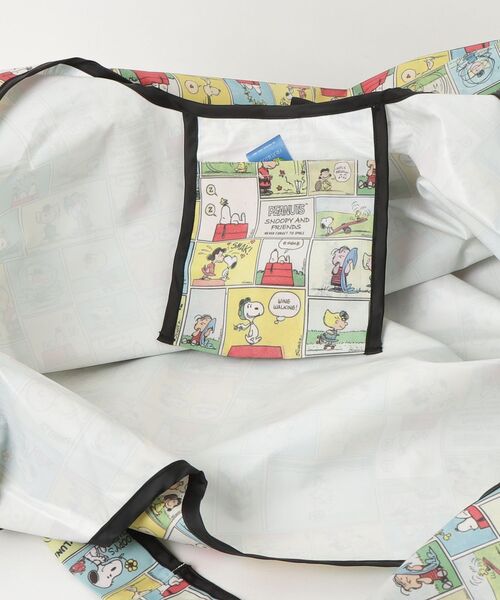 FRUIT OF THE LOOM(フルーツオブザルーム)の「【FRUIT OF THE LOOM/フルーツオブザルーム】FRUIT OF THE LOOM x PEANUTS エコバッグL2(エコバッグ/サブバッグ・レディース・イエロー・FREE)」の4枚目の写真