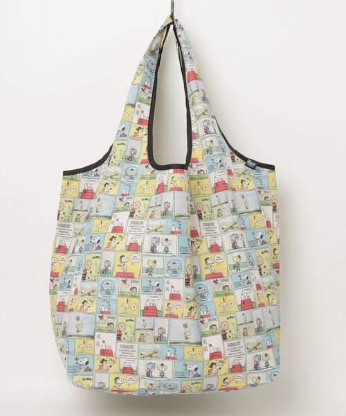 FRUIT OF THE LOOM(フルーツオブザルーム)の「【FRUIT OF THE LOOM/フルーツオブザルーム】FRUIT OF THE LOOM x PEANUTS エコバッグL2(エコバッグ/サブバッグ・レディース・イエロー・FREE)」の7枚目の写真