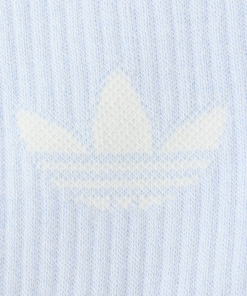 adidas Originals（アディダスオリジナルス）の「adidas originals / アディダス オリジナルス 3-Stripes Knee Socks 2 Pairs（ソックス/靴下・レディース・アイボリー・SMALL）」の3枚目の写真