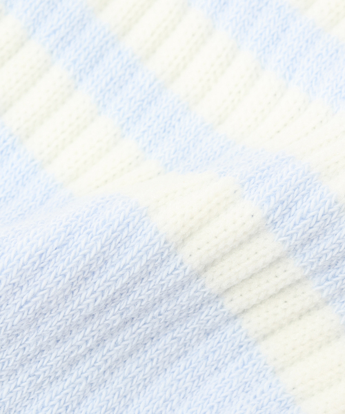 adidas Originals（アディダスオリジナルス）の「adidas originals / アディダス オリジナルス 3-Stripes Knee Socks 2 Pairs（ソックス/靴下・レディース・アイボリー・SMALL）」の4枚目の写真