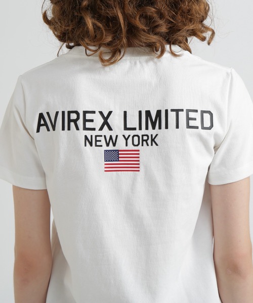 AVIREX(アヴィレックス)の「《WEB&DEPOT限定》AVIREX LIMITED NY T-SHIRT(Tシャツ/カットソー・レディース・ブラック/グレー系カモフラージュ/オフホワイト/ホワイト系・F)」の13枚目の写真