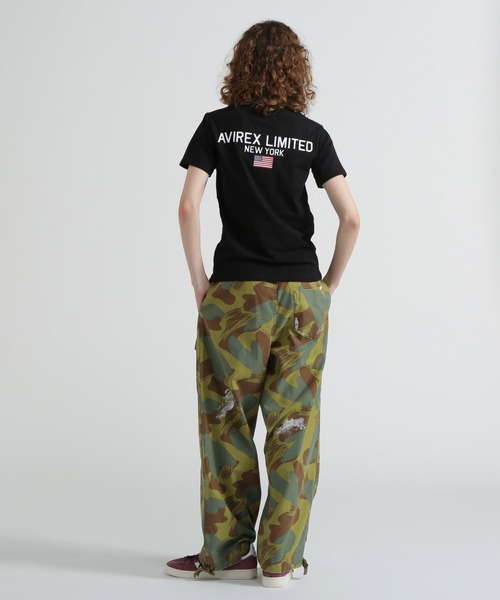 AVIREX(アヴィレックス)の「《WEB&DEPOT限定》AVIREX LIMITED NY T-SHIRT(Tシャツ/カットソー・レディース・ブラック/グレー系カモフラージュ/オフホワイト/ホワイト系・F)」の20枚目の写真
