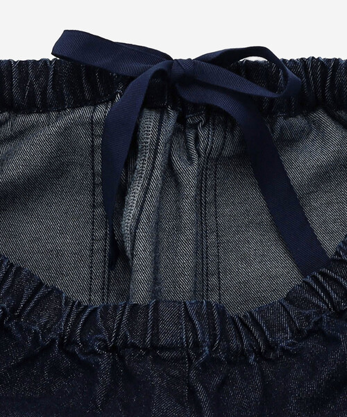 DANTON（ダントン）の「DANTON | デニム イージーパンツ WOMEN（デニムパンツ・レディース・ダークインディゴブルー・36）」の7枚目の写真