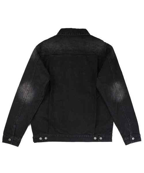 INNOCENT(イノセント)の「【T16】【FXN Los Angeles/エフエックスエヌ ロサンゼルス】DENIM 3RD JACKET F-0847(デニムジャケット・メンズ・ブラック/ダークブルー・MEDIUM/X-LARGE/LARGE/XX-LARGE/SMALL)」の4枚目の写真
