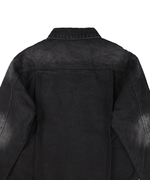 INNOCENT(イノセント)の「【T16】【FXN Los Angeles/エフエックスエヌ ロサンゼルス】DENIM 3RD JACKET F-0847(デニムジャケット・メンズ・ブラック/ダークブルー・MEDIUM/X-LARGE/LARGE/XX-LARGE/SMALL)」の15枚目の写真