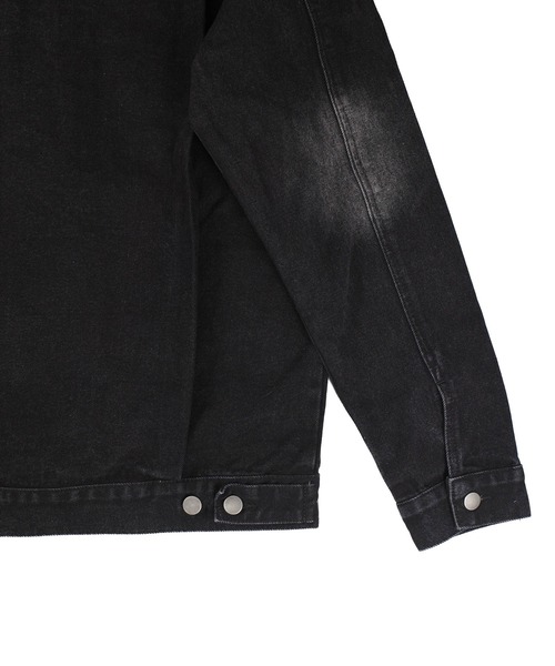 INNOCENT(イノセント)の「【T16】【FXN Los Angeles/エフエックスエヌ ロサンゼルス】DENIM 3RD JACKET F-0847(デニムジャケット・メンズ・ブラック/ダークブルー・MEDIUM/X-LARGE/LARGE/XX-LARGE/SMALL)」の16枚目の写真