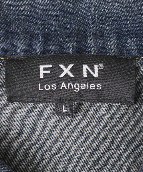 INNOCENT(イノセント)の「【T16】【FXN Los Angeles/エフエックスエヌ ロサンゼルス】DENIM 3RD JACKET F-0847(デニムジャケット・メンズ・ブラック/ダークブルー・MEDIUM/X-LARGE/LARGE/XX-LARGE/SMALL)」の19枚目の写真