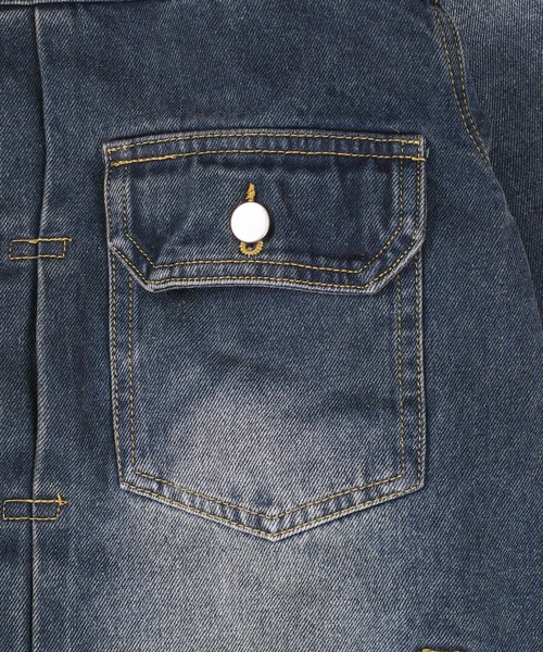INNOCENT(イノセント)の「【T16】【FXN Los Angeles/エフエックスエヌ ロサンゼルス】DENIM 3RD JACKET F-0847(デニムジャケット・メンズ・ブラック/ダークブルー・MEDIUM/X-LARGE/LARGE/XX-LARGE/SMALL)」の20枚目の写真