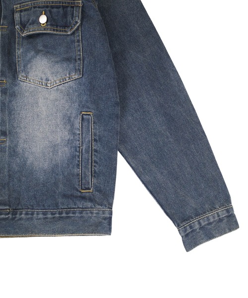 INNOCENT(イノセント)の「【T16】【FXN Los Angeles/エフエックスエヌ ロサンゼルス】DENIM 3RD JACKET F-0847(デニムジャケット・メンズ・ブラック/ダークブルー・MEDIUM/X-LARGE/LARGE/XX-LARGE/SMALL)」の21枚目の写真