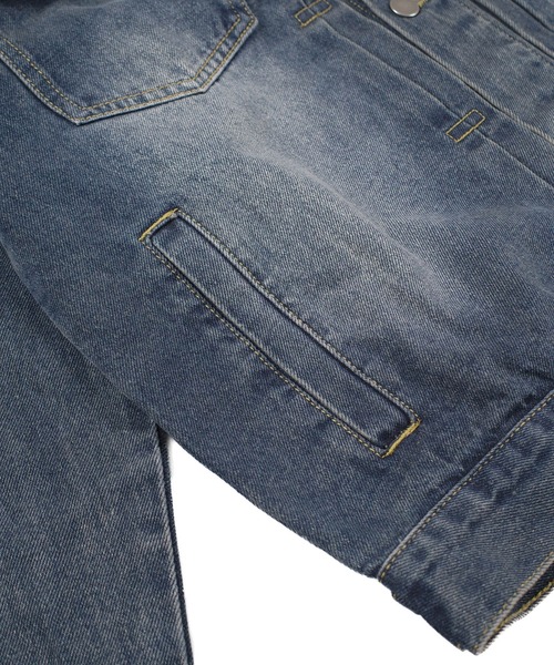 INNOCENT(イノセント)の「【T16】【FXN Los Angeles/エフエックスエヌ ロサンゼルス】DENIM 3RD JACKET F-0847(デニムジャケット・メンズ・ブラック/ダークブルー・MEDIUM/X-LARGE/LARGE/XX-LARGE/SMALL)」の22枚目の写真