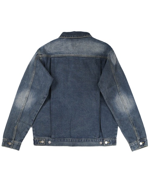 INNOCENT(イノセント)の「【T16】【FXN Los Angeles/エフエックスエヌ ロサンゼルス】DENIM 3RD JACKET F-0847(デニムジャケット・メンズ・ブラック/ダークブルー・MEDIUM/X-LARGE/LARGE/XX-LARGE/SMALL)」の6枚目の写真