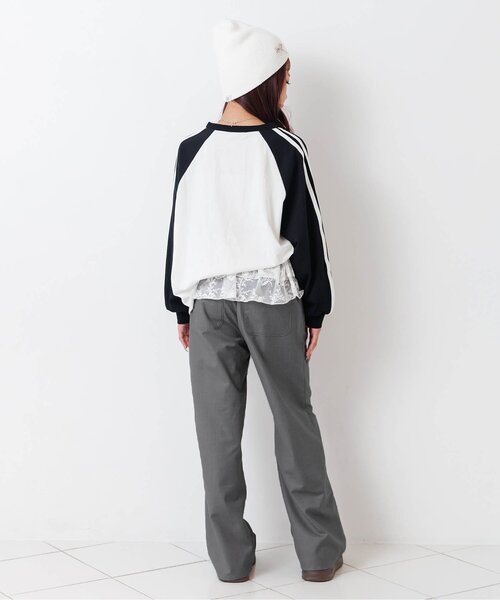 algy(アルジー)の「レースラップセットボトム(その他パンツ・キッズ・インディゴブルー/グレー・130/140/150/160)」の14枚目の写真