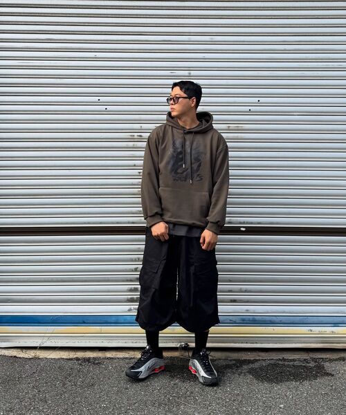 OTHERFITS（アザーフィッツ）の「[起毛/NO起毛] UNREST ブラシ フードパーカー (カーキ)（パーカー・レディース・その他・SMALL/MEDIUM/LARGE/X-LARGE/S-M/M-L/L-XL/XL-XXL）」の12枚目の写真