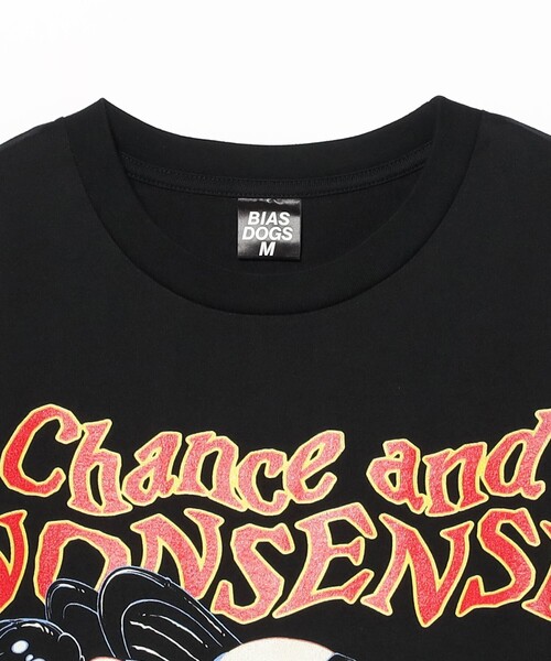 BIAS DOGS（バイアスドッグス）の「BIAS DOGS / CRAP TEE（Tシャツ/カットソー・メンズ・ブラック・XL/L/M）」の2枚目の写真