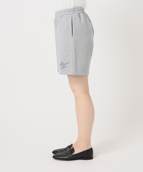 OUTDOOR PRODUCTS(アウトドアプロダクツ)の「RATIONAL GIRLロゴ刺繍スウェットショートパンツ(その他パンツ・レディース・グレー/ホワイト・FREE)」の20枚目の写真