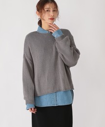 studio CLIP | 3ゲージリリヤーンニット(ニット/セーター)