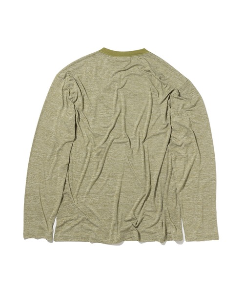 GRIP SWANY（グリップスワニー）の「【GSMCT0008】 BOX LOGO DRY L/S TEE（Tシャツ/カットソー・メンズ・グリーン系その他/ヘザーグレー/ブルー系その他・XL/L/M）」の4枚目の写真