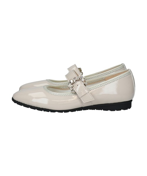 Bridget Birkin(ブリジットバーキン)の「【Bridget Birkin Walk】ビジューメリージェーンパンプス(565241)(パンプス・レディース・ベージュ系その他/グレー系その他/ブラック系その他・23/23.5/24/22.5/24.5)」の16枚目の写真